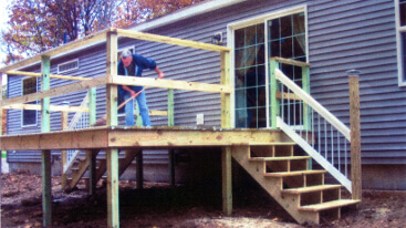 Raised Deck